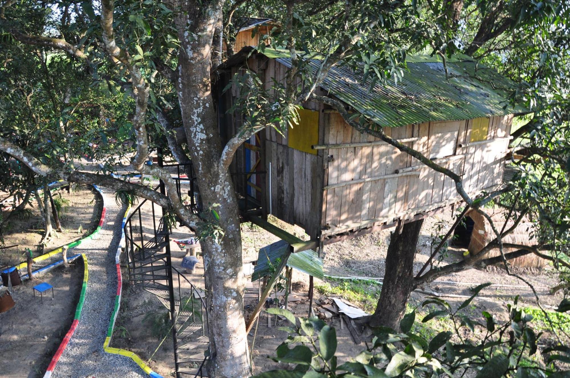 Pemsee'S Tree Town - Eco-Friendly,Tree House Hostel سوراها المظهر الخارجي الصورة